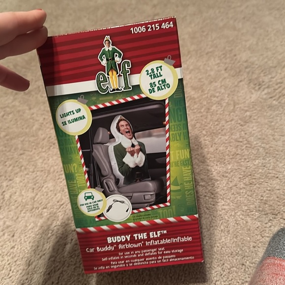 Buddy the Elf 2.8 ft tall light up car buddy inflatable - Picture 5 of 5